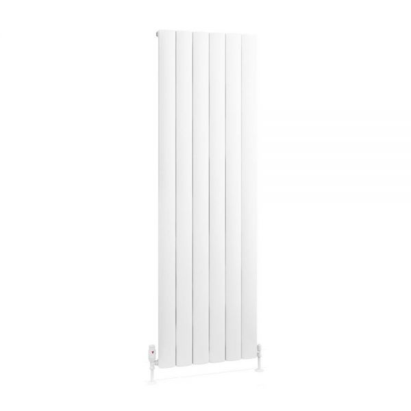 Eastbrook Tordino 1800 x 565 Matt White Aluminium Designer Radiator