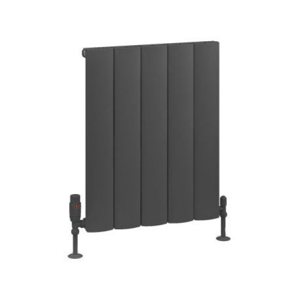 Eastbrook Tordino 600 x 470 Matt Anthracite Aluminium Designer Radiator