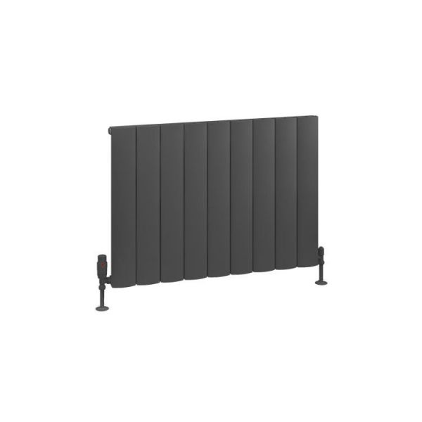 Eastbrook Tordino 600 x 850 Matt Anthracite Aluminium Designer Radiator