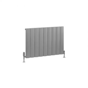 Eastbrook Tordino 600 x 850 Matt Grey Aluminium Designer Radiator