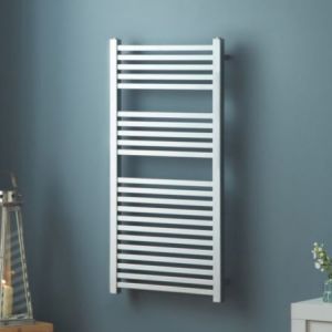 TowelRads Square 1200 x 600mm Chrome Straight Towel Rail