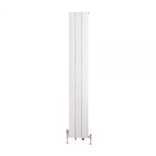 Eastbrook Trent 1800 x 280 Matt White Aluminium Designer Radiator