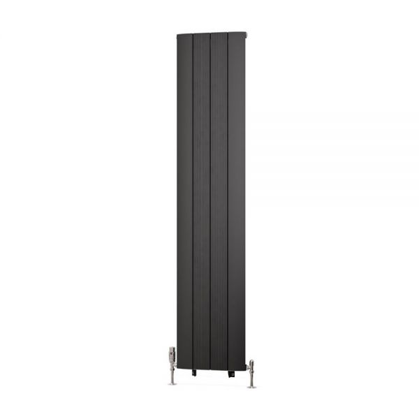 Eastbrook Trent 1800 x 375 Matt Anthracite Aluminium Designer Radiator