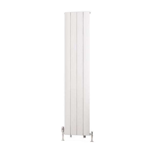 Eastbrook Trent 1800 x 375 Matt White Aluminium Designer Radiator