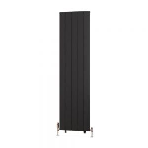 Eastbrook Trent 1800 x 470 Matt Black Aluminium Designer Radiator