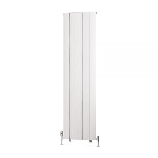 Eastbrook Trent 1800 x 470 Matt White Aluminium Designer Radiator