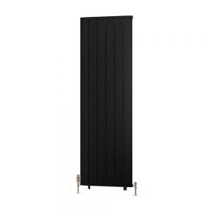 Eastbrook Trent 1800 x 565 Matt Black Aluminium Designer Radiator