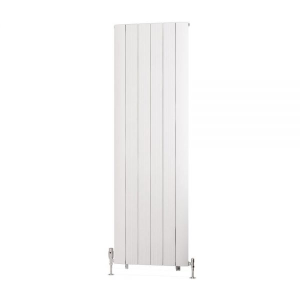 Eastbrook Trent 1800 x 565 Matt White Aluminium Designer Radiator