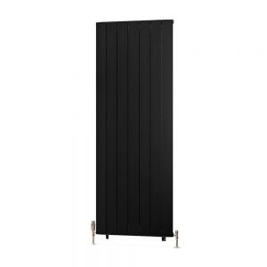 Eastbrook Trent 1800 x 660 Matt Black Aluminium Designer Radiator