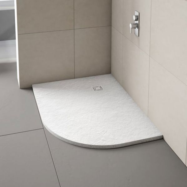 Merlyn Truestone Offset Quadrant Shower Tray 1200 x 900 Right Hand