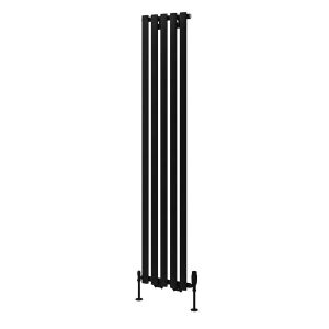 Eastbrook Tunstall 1800 x 350 Matt Black Designer Radiator