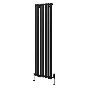 Eastbrook Tunstall 1800 x 490 Matt Black Designer Radiator