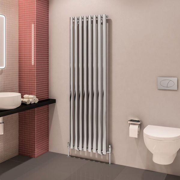 Eastbrook Tunstall 1800 x 560 Chrome Designer Radiator #2