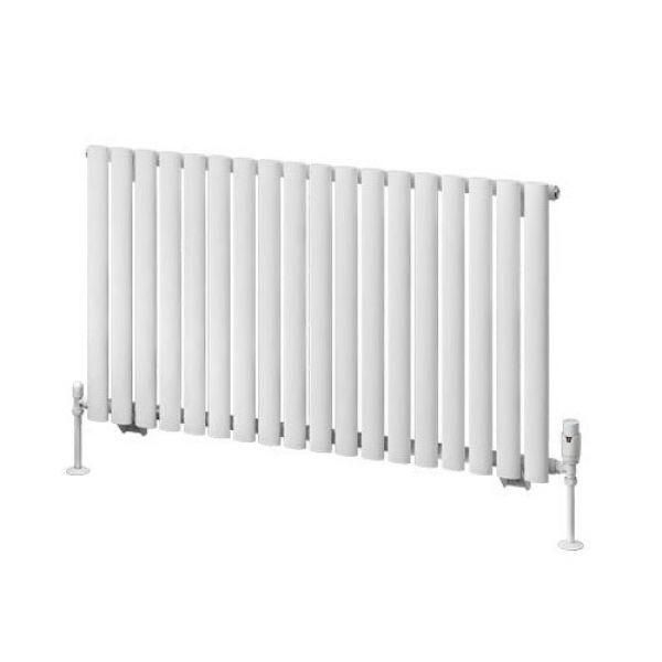 Eastbrook Tunstall 600 x 1061 Matt White Designer Radiator