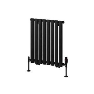 Eastbrook Tunstall 600 x 471 Matt Black Designer Radiator