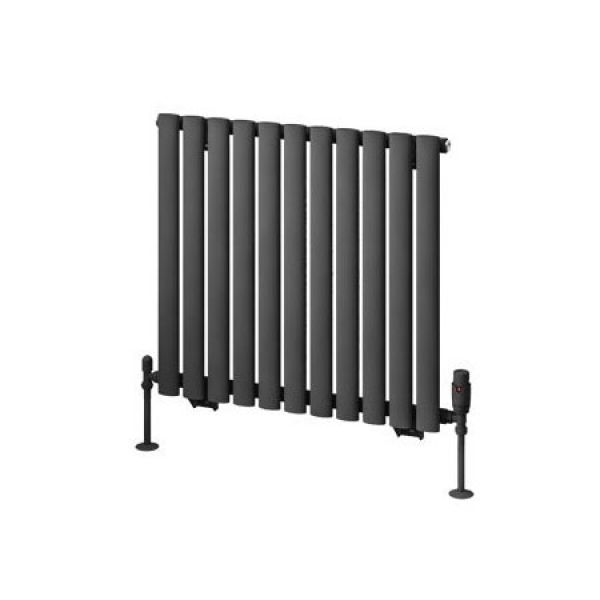 Eastbrook Tunstall 600 x 648 Matt Anthracite Designer Radiator
