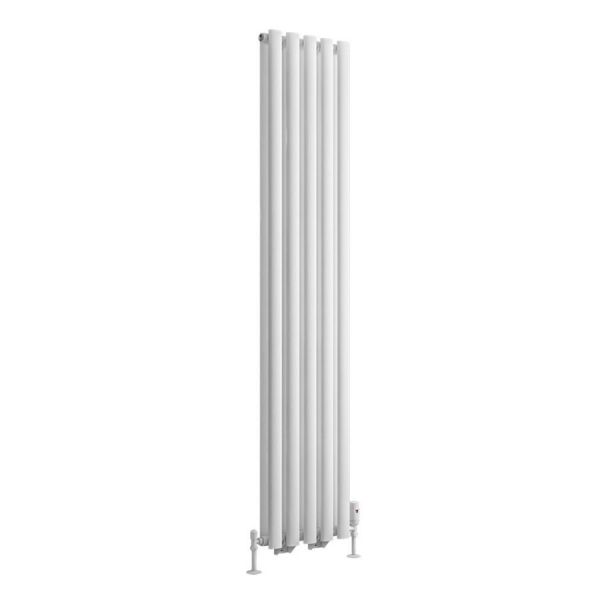 Eastbrook Tunstall Double 1800 x 350 Matt White Designer Radiator