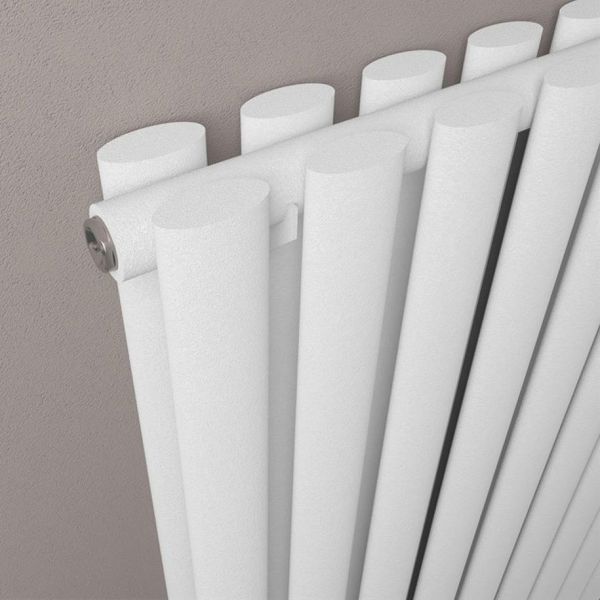 Eastbrook Tunstall Double 600 x 1061 Matt White Designer Radiator #3