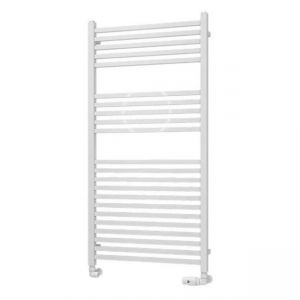Eastbrook Tuscan Square Multirail 1200 x 600 Straight Gloss White Towel Rail
