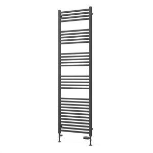 Eastbrook Tuscan Square Multirail 1800 x 500 Straight Matt Anthracite Towel Rail