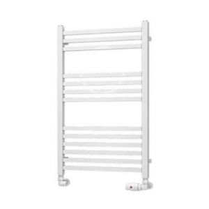 Eastbrook Tuscan Square Multirail 800 x 500 Straight Gloss White Towel Rail
