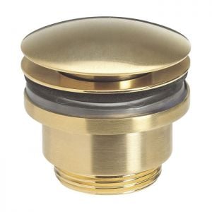 Crosswater Union Brushed Brass Universal Click Clack Basin Waste
