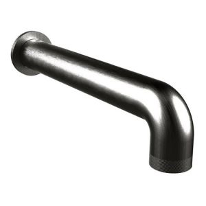 Crosswater Union Brushed Black Chrome Bath Spout