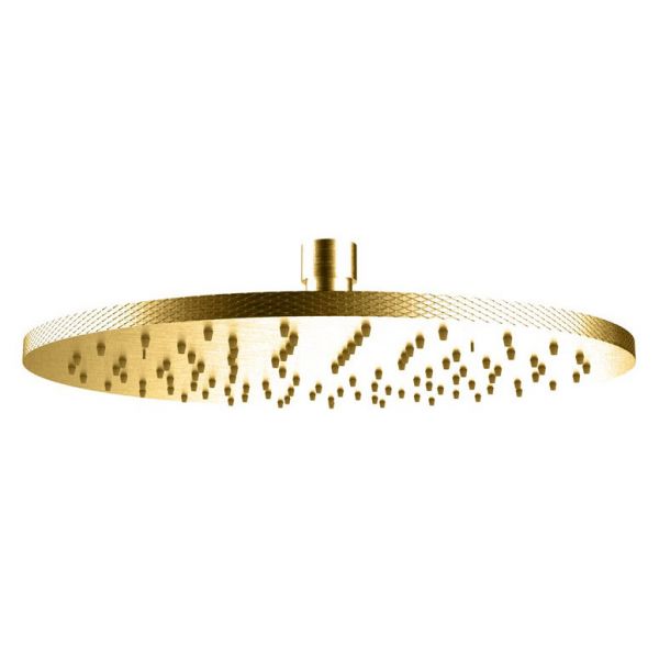 Crosswater Union Brushed Brass Shower Head 250mm