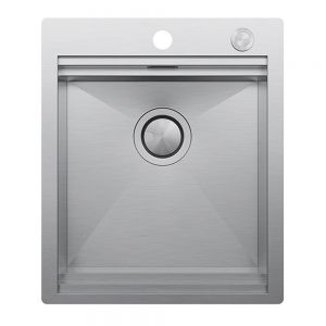Clearwater Urban Smart 1 Bowl Inset Stainless Steel Kitchen Sink 440 x 520