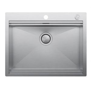 Clearwater Urban Smart 1 Bowl Inset Stainless Steel Kitchen Sink 660 x 520