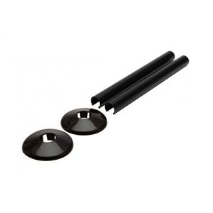 Abacus Ultima Matt Black Pipe and Collar Kit 200mm