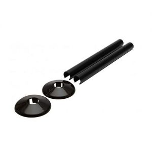 Abacus Ultima Anthracite Pipe and Collar Kit 200mm