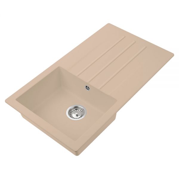 Reginox Valence Caffe 1 Bowl Granite Kitchen Sink 860 x 500mm #2