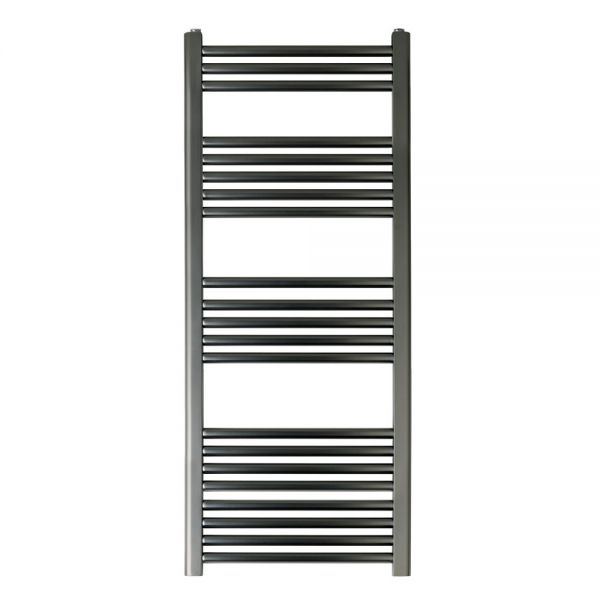 JTP VOS 1200 x 500 Brushed Black Towel Rail