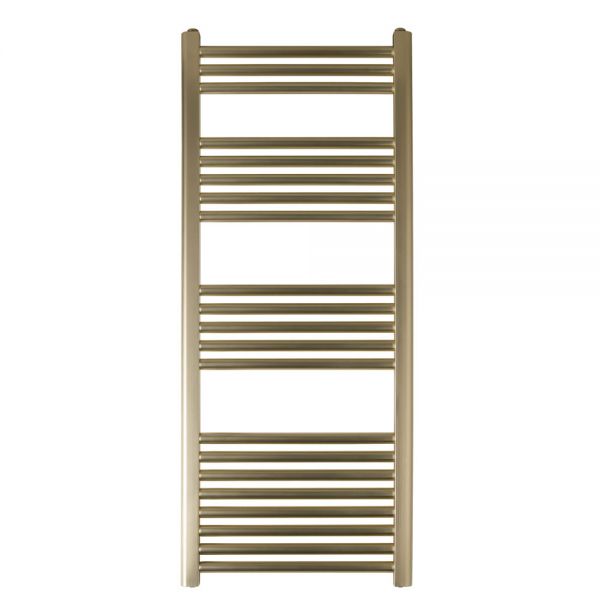 JTP VOS 1200 x 500 Brushed Brass Towel Rail