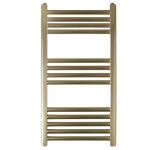 JTP VOS 1200 x 400 Brushed Brass Towel Rail