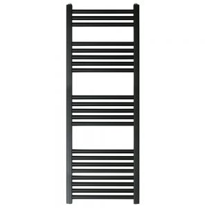 JTP VOS 1200 x 400 Matt Black Towel Rail