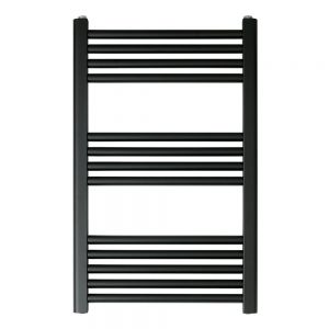 JTP VOS 800 x 500 Matt Black Towel Rail