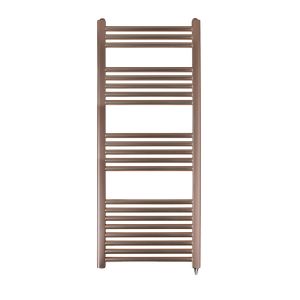 JTP VOS 1200 x 500 Brushed Bronze Electric Towel Rail