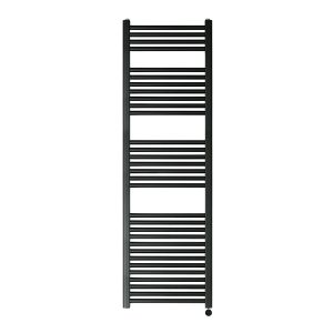 JTP VOS 1600 x 500 Matt Black Electric Towel Rail