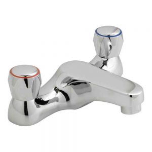 Vado Axces Astra Chrome Bath Filler Tap with CD Valve
