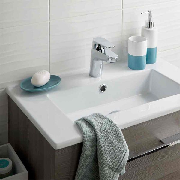 Vado Axces Ava Chrome Mono Basin Mixer Tap with Universal Waste #3