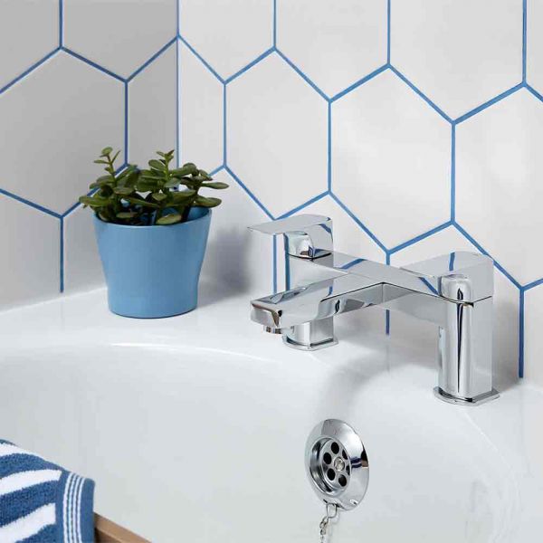 Vado Axces Ekko Chrome Bath Filler Tap #2