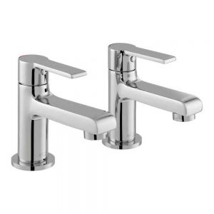 Vado Axces Irlo Chrome Basin Pillar Taps