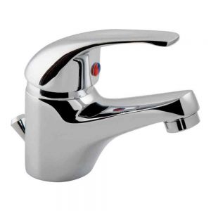 Vado Axces Matrix Chrome Mono Basin Mixer Tap with Pop Up Waste