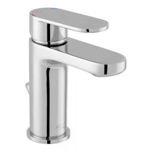 Vado Axces Metiz Chrome Mono Basin Mixer Tap with Pop Up Waste