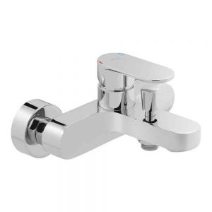 Vado Axces Metiz Chrome Wall Mounted Bath Shower Mixer Tap