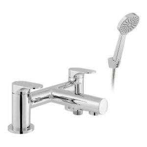 Vado Axces Metiz Chrome Bath Shower Mixer Tap