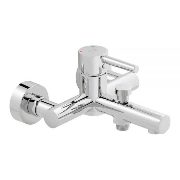 Vado Axces Nuri Chrome Wall Mounted Bath Shower Mixer Tap