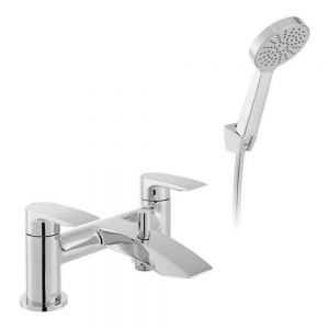 Vado Axces Rowe Chrome Bath Shower Mixer Tap